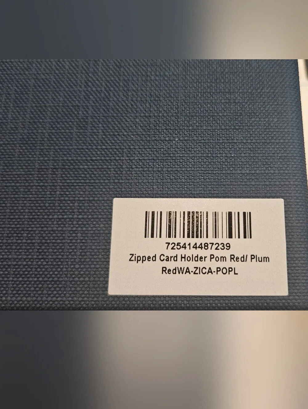 NWOT Maison De Sabre Zip Card Holder Case Limited Edition
